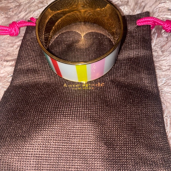 Kate Spade York Stripe Bracelet Bangle - Picture 2 of 9